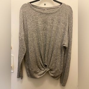 Grey soft sweater